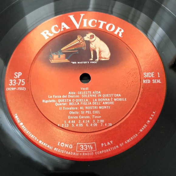 Enrico Caruso The Best Of... Vinyl Lp '60 - Picture 7 of 10